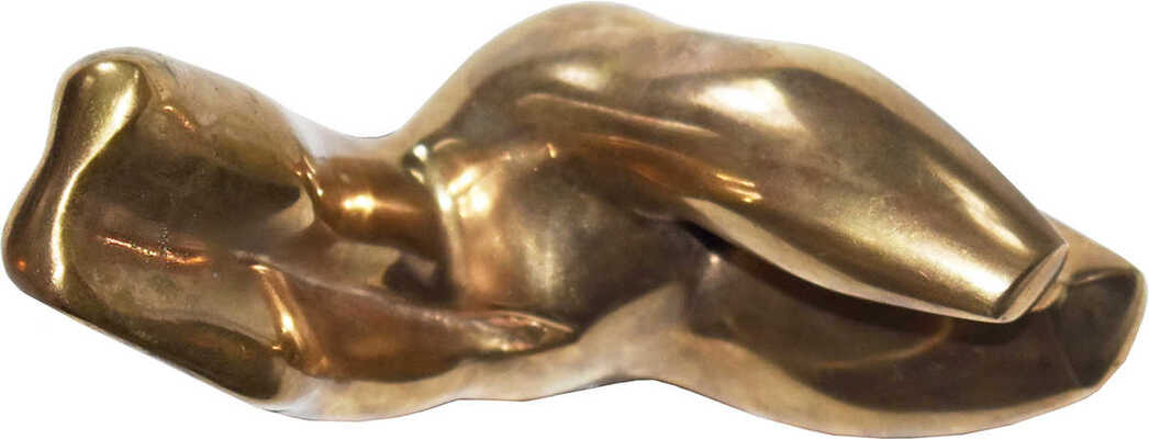 Архипенко Александр Порфирьевич. Модель 1911 г., отливка 1960-1980-е гг.-Бронза; патинирование. На каменном основании-Подпись на основании: «Archipenko 1911»-Размеры: высота - 13,5 см, диаметр основания - 8,5 см